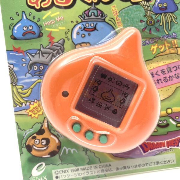 [Used] Arukundesu Orange Dragon Quest Slime Virtual Pet Pedometer Enix in Box