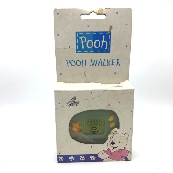 [Used] Pooh Walker -Blue in Box Pedometer