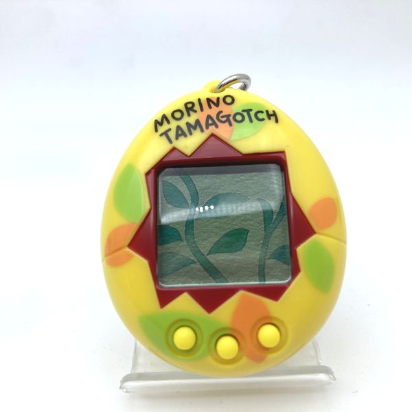 [Used] Mori de Hakken Tamagotchi Leaf Yellow in Box Forest Mushitchi 1998 Bandai