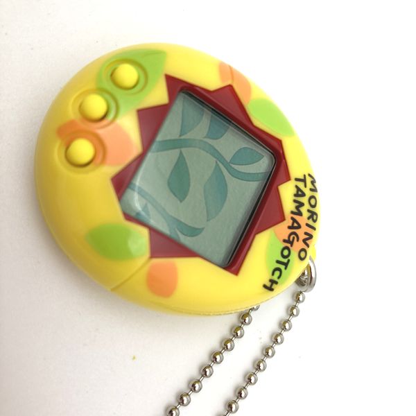 [Used] Mori de Hakken Tamagotchi Leaf Yellow in Box Forest Mushitchi 1998 Bandai