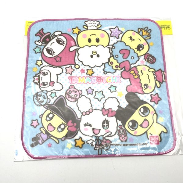 [Clearance]#[NEW] Tamagotchi Mini Towel -Blue Bandai 2011