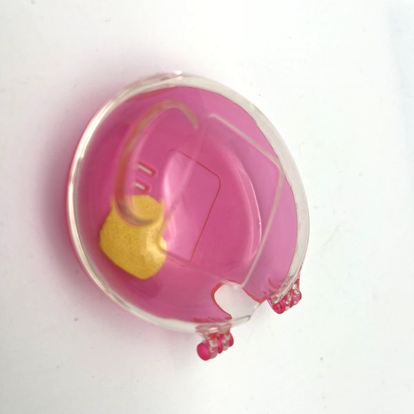 [Used] Tamagotchi Case Pink for Osutchi/Mesutchi V1 Bandai No Box