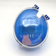 [Used] Tamagotchi Case Blue for Osutchi/Mesutchi V1 Bandai No Box