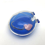 [Used] Tamagotchi Case Blue for Osutchi/Mesutchi V1 Bandai No Box