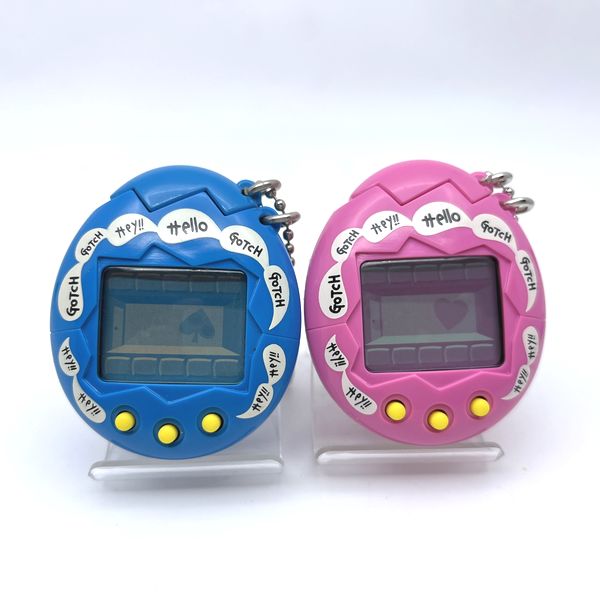 [Used] Osutchi / Mesutchi Blue/Pink Pair Set Tamagotchi 1997 Bandai 1