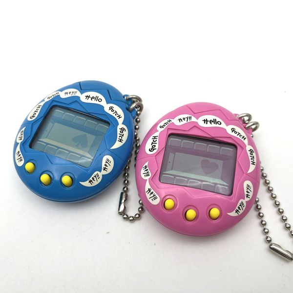 [Used] Osutchi / Mesutchi Blue/Pink Pair Set Tamagotchi 1997 Bandai 1