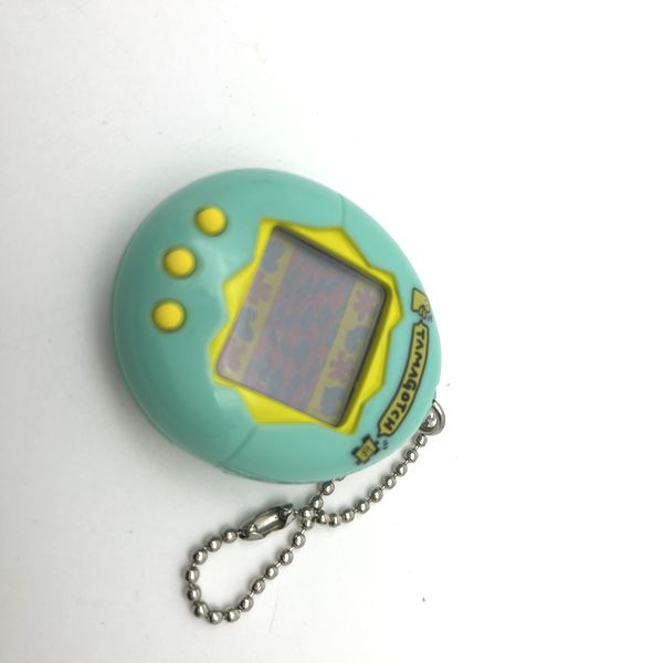 [Used] Shodai Tamagotchi Green No Box 1996 Bandai Japan