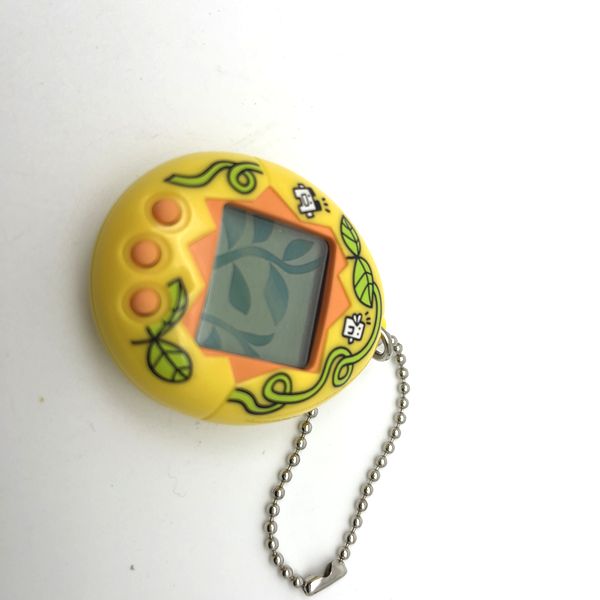 [Used] Mori de Hakken Tamagotchi Ivy Yellow Forest Mushitchi in Box 1998 Bandai