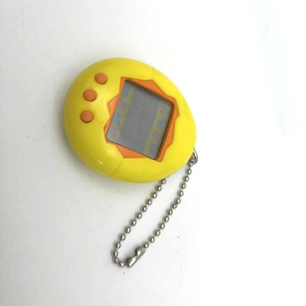 [Used] Original Tamagotchi Yellow in Box Bandai English Model 1996-1997