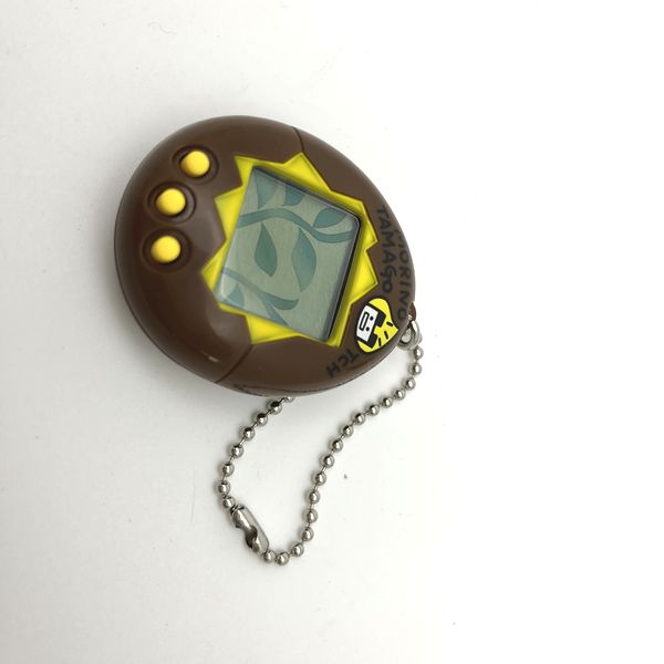 Used] Mori de Hakken Tamagotchi Brown Forest Mushitchi 1998 Bandai