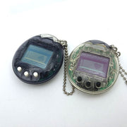 [Used] Osutchi / Mesutchi Clear/Clear Black Pair Set No Box Tamagotchi 1997 Bandai