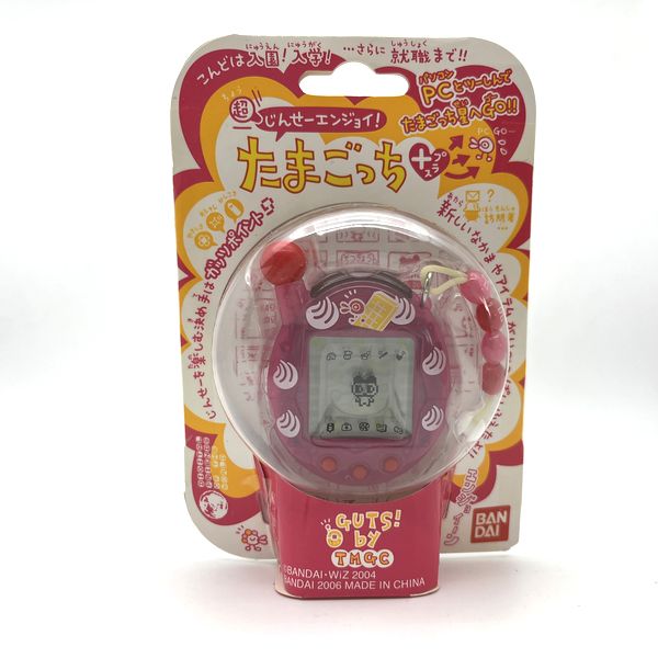 [NEW] Jinsei Enjoy Tamagotchi Entama Clear Pink Parfait Bandai Japan 2006 RARE