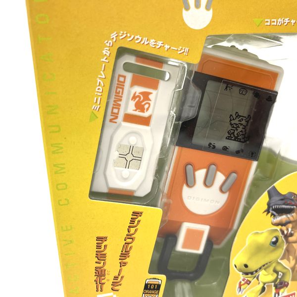 [Used] Digivice iC Orange in Box Bandai Japan 2006