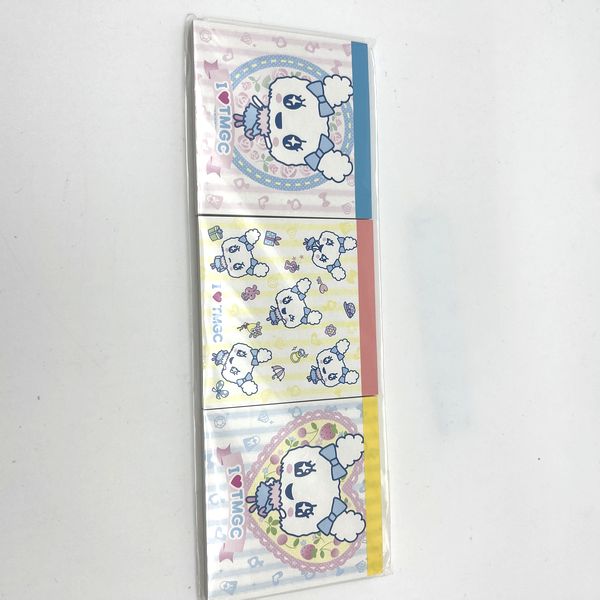 [NEW] Tamagotchi 3x Mini Squire Memo Pad Set Sunstar Japan