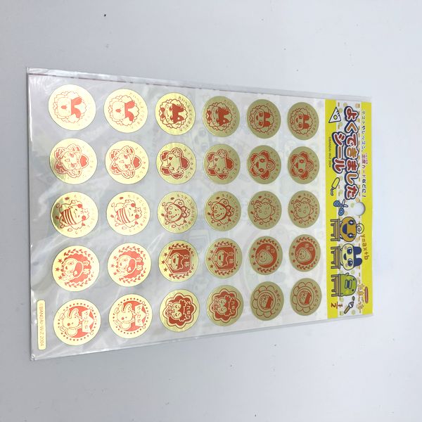 [NEW] Tamagotchi Gold Sticker Seika Japan 2005