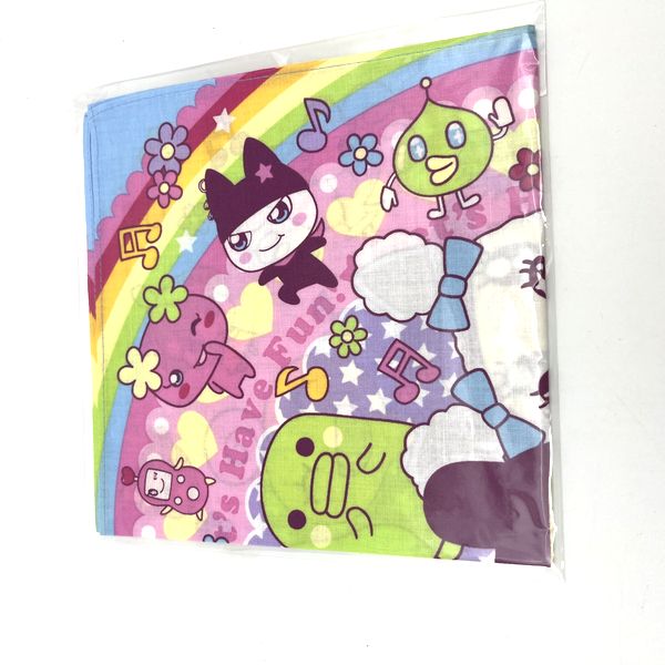 [NEW] Tamagotchi Handkerchief -G Bandai Japan