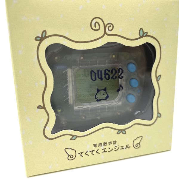 [Clearance][NEW] Teku Teku Angel -Clear Hudson Japan Pedometer 1997 [Made in China]