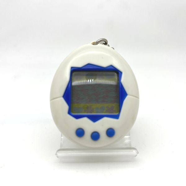 [Used] Original Tamagotchi White/ Blue No Box Bandai English Model 1996-1997