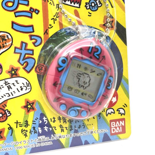 [NEU] [Funktionsgarantie nicht: Nur zur Abholung] Shodai Tamagotchi Pink 1996 Bandai Japan