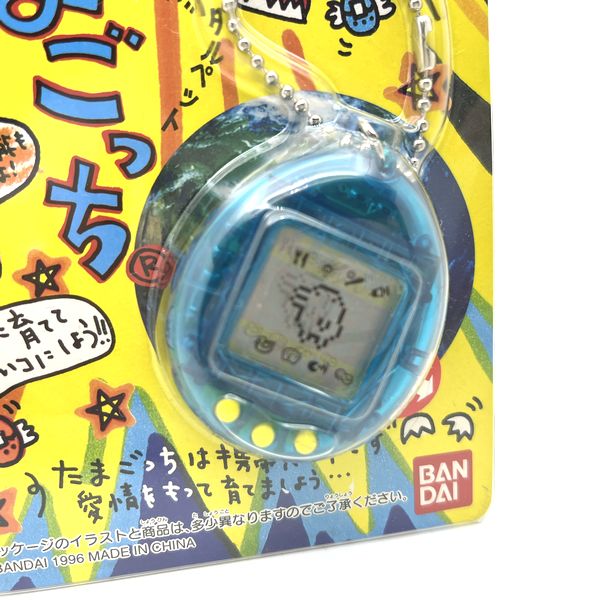 [NEU] [Funktionsgarantie nicht: Nur zur Abholung] Shodai Tamagotchi Transparent Blue 1996 Bandai Japan