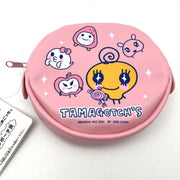 [NEW] Tamagotchi Round Mini Shoulder Pouch - Pink Ichibankuji Prize Banpresto 2006