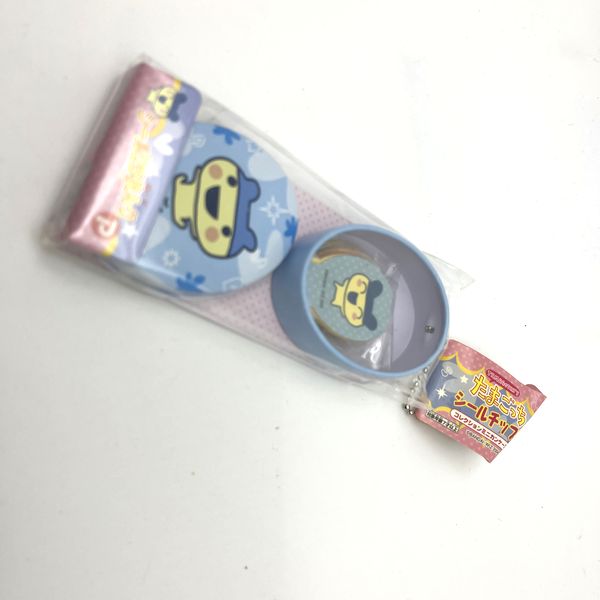 [NEW] Tamagotchi Flake Sticker in Can Case -Young Mametchi Ensky Japan 2005