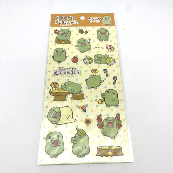 [NEW] Tamagotchi Sorette Kuchipatchi Sticker Sunstar Japan 2013