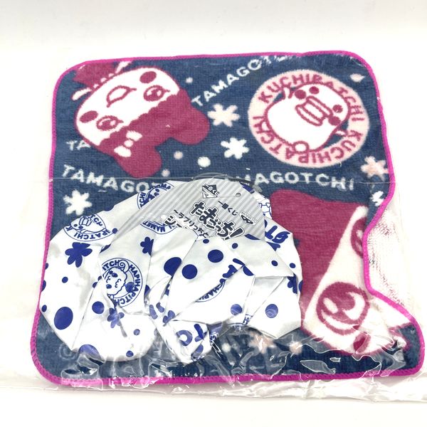 [Liquidación]#[NUEVO] Toalla Tamagotchi Mini con coletero - Premio Banpresto 2009