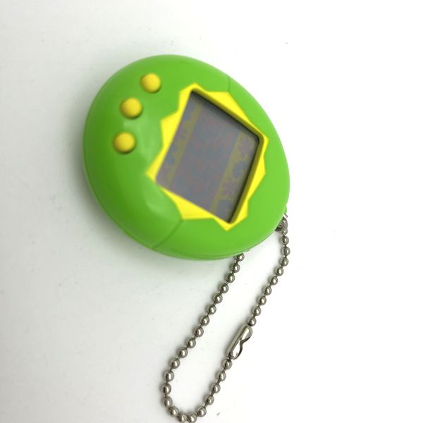 [Used] Original Tamagotchi Bright Green in Box Bandai English Model 1996-1997