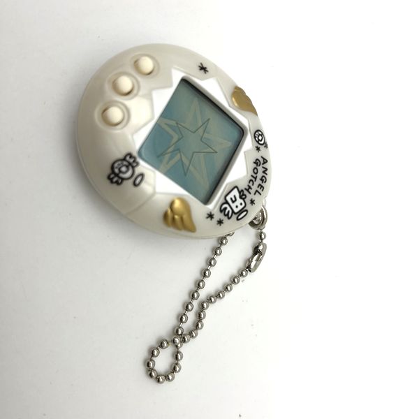 [Used] Tenshitchi no Tamagotchi Angelgotchi Pearl White in Box 1997 Bandai 2