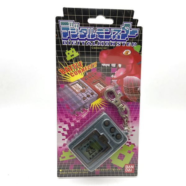 [Used] Digital Monster Ver. 1 Grey in Box Bandai Japan 1997 Digimon