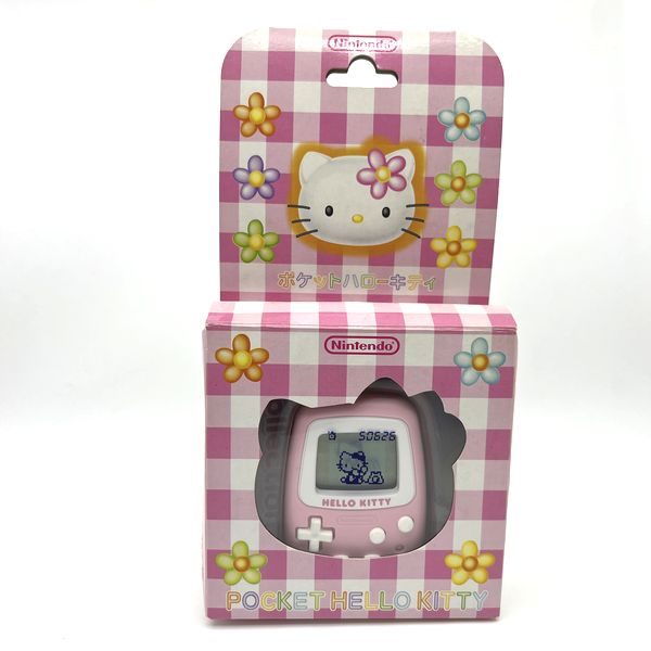 [Used] Pocket Hello Kitty in Box Sanrio Nintendo Japan 1998