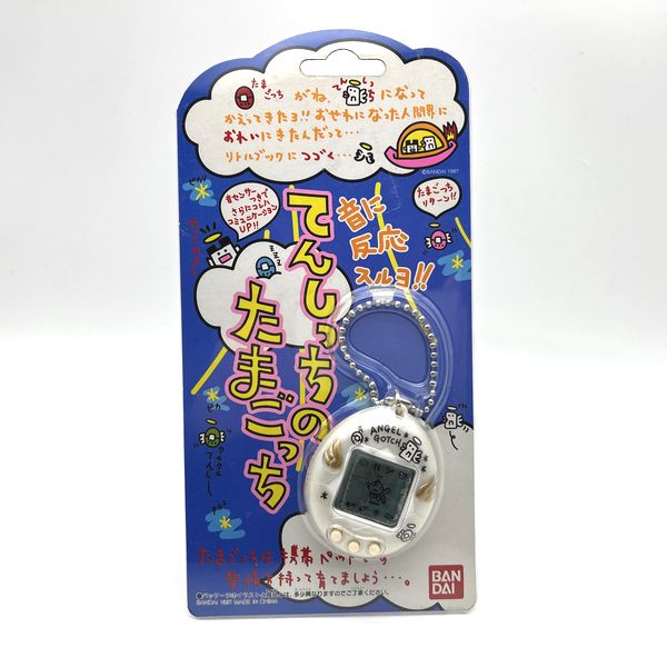 [Used] Tenshitchi no Tamagotchi Angelgotchi Pearl White in Box 1997 Bandai