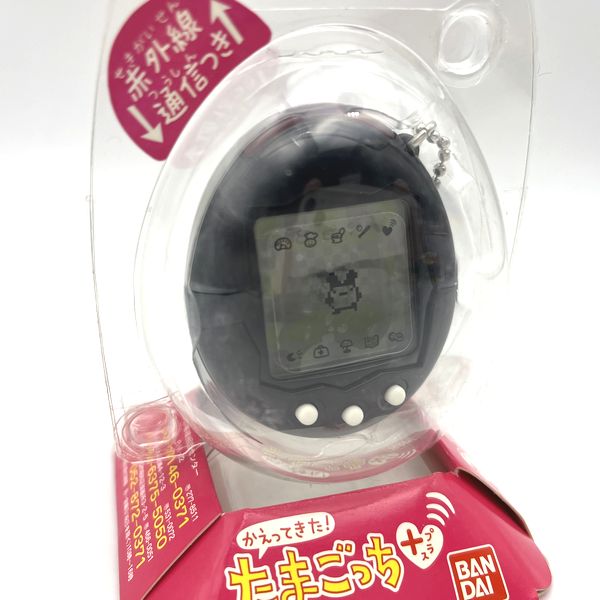 [NEU] Kaettekita Tamagotchi Plus – Schwarz 2004 Bandai Japan