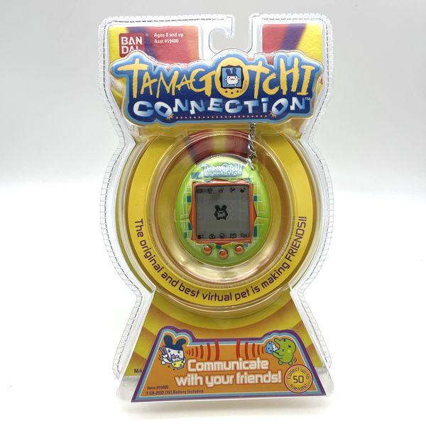 [NEW] Tamagotchi Connection V1 -Green Squares 2004 Bandai [Made in China]