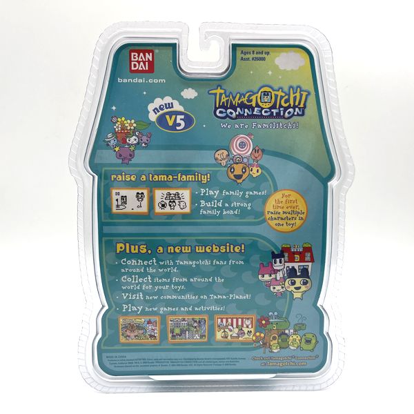 [NEW] Tamagotchi Connection V5 -Red Gemstone 2008 Bandai [Made in China]