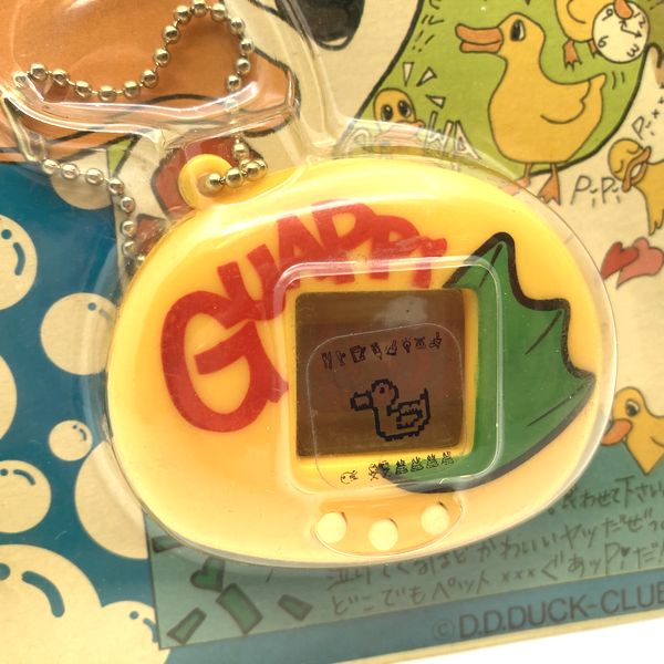 [Used] Guwappi Yellow in Box Duck Virtual Pet Working Japan