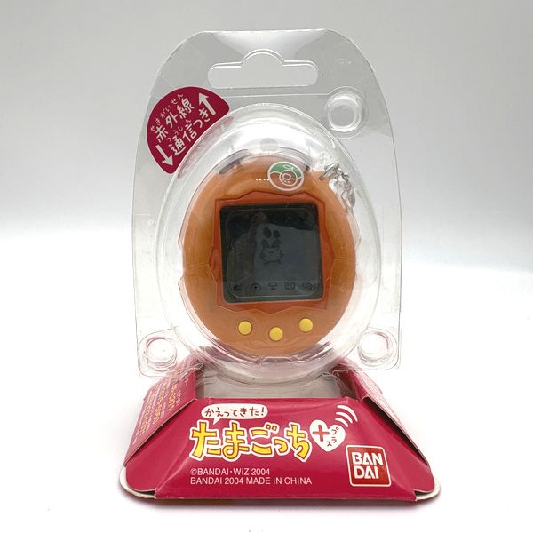 [Tama Vintage Market][NEW] Kaettekita Tamagotchi Plus -Orange [2000s] Bandai Japan
