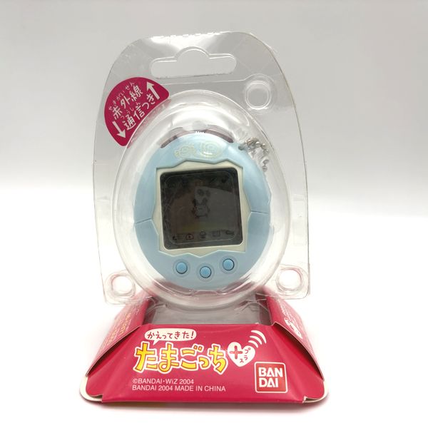 [Tama Vintage Market][NEW] Kaettekita Tamagotchi Plus -Shiny Blue [2000s] Bandai Japan