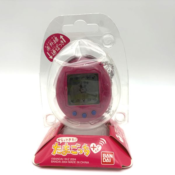 [Tama Vintage Market][NEW] Kaettekita Tamagotchi Plus -Ma Pink [2000s] Bandai Japan