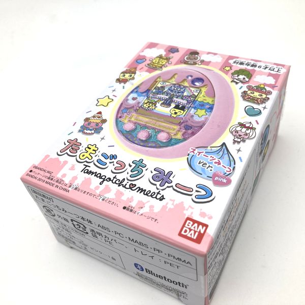 [Used] Tamagotchi Meets Sweets Meets Ver. - Pink in Box 2019 Bandai Japan