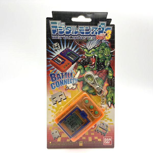 [Tama Vintage Market][NEW] Digital Monster ver.3 - Clear Orange [1990s]