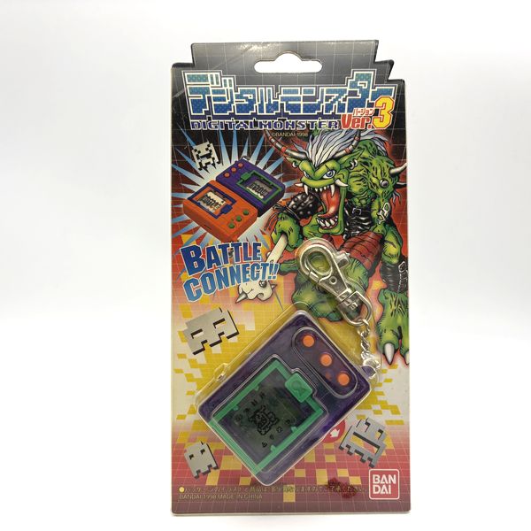 [Tama Vintage Market][NEW] Digital Monster ver.3 - Clear Purple [1990s]