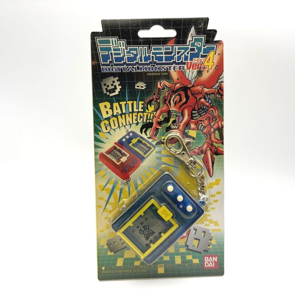 [Tama Vintage Market][NEW] Digital Monster ver.4 - Clear Blue [1990s]