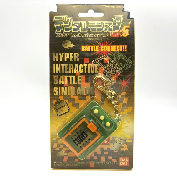 [Tama Vintage Market][NEW] Digital Monster ver.5 - Clear Green [1990s]
