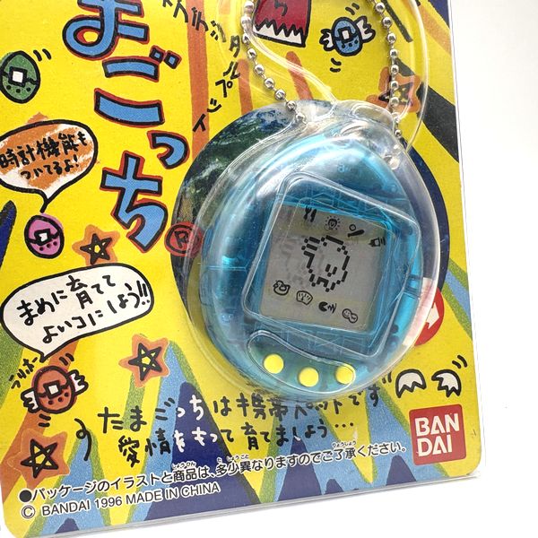 [Tama Vintage Market][NEW] Shodai Tamagotchi - Clear Blue [1990s]