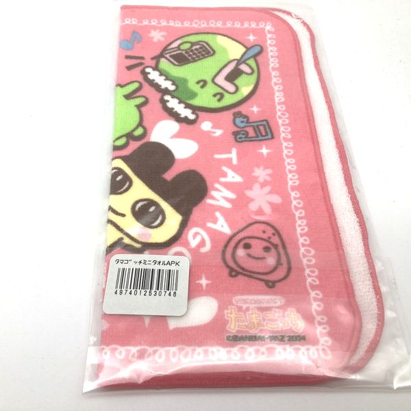 [NEW] Tamagotchi Mini Towel -Pink Bandai 2004