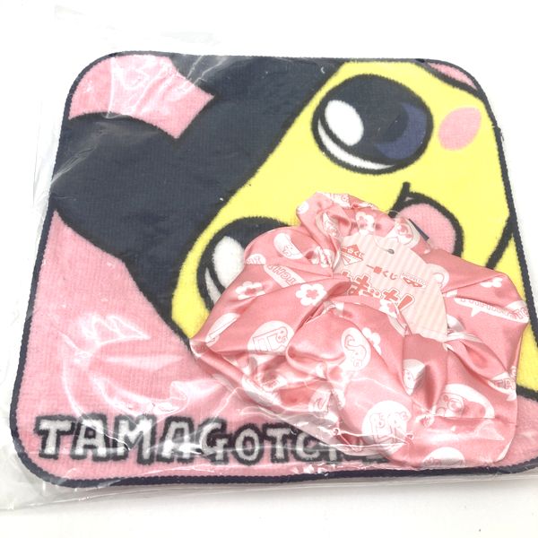 [NEW] Tamagotchi Mini towel w/Scrunchie -A Banpresto Prize 2009