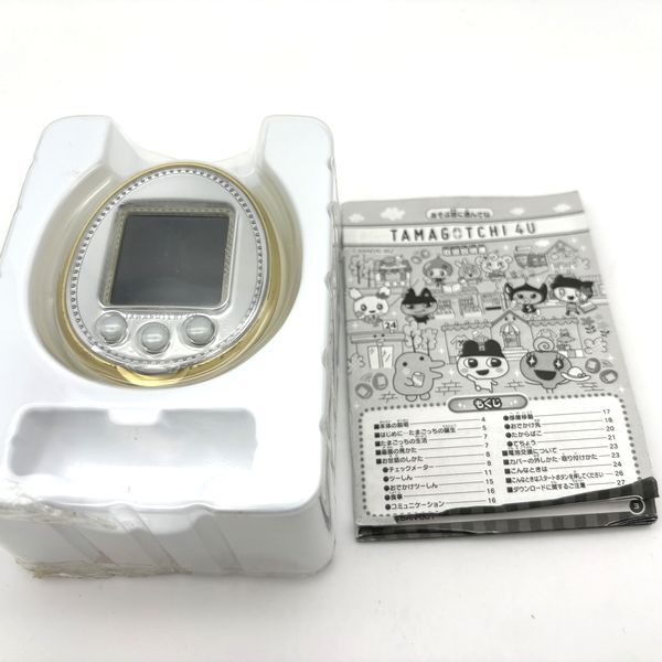 [Tama Vintage Market][Used] Tamagotchi 4U- White [2010s]