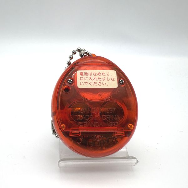 [Tama Vintage Market][Used] Umi de Hakken Tamagotchi Clear Red [1990s] Bandai Japan